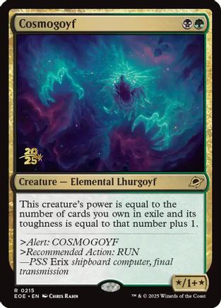 Cosmogoyf  [Prerelease Cards] Foil
