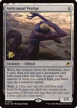 Anticausal Vestige  [Prerelease Cards] Foil