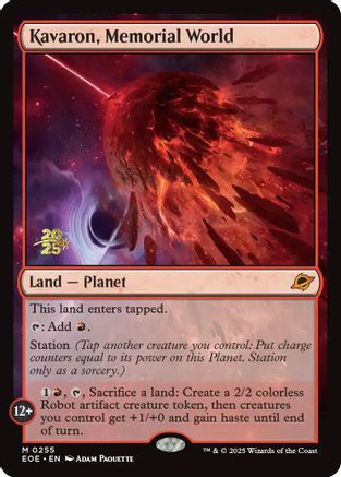 Kavaron, Memorial World  [Prerelease Cards] Foil