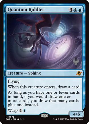 Quantum Riddler  [Promo Pack: Edge of Eternities] Foil