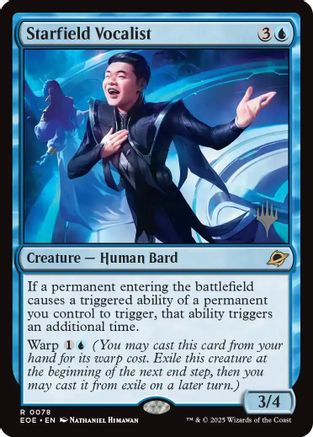 Starfield Vocalist  [Promo Pack: Edge of Eternities] Foil