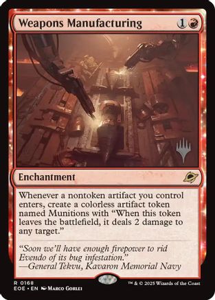 Weapons Manufacturing  [Promo Pack: Edge of Eternities] Foil