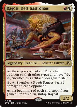 Ragost, Deft Gastronaut  [Promo Pack: Edge of Eternities] Foil
