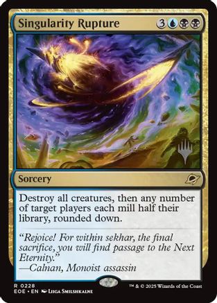 Singularity Rupture  [Promo Pack: Edge of Eternities] Foil