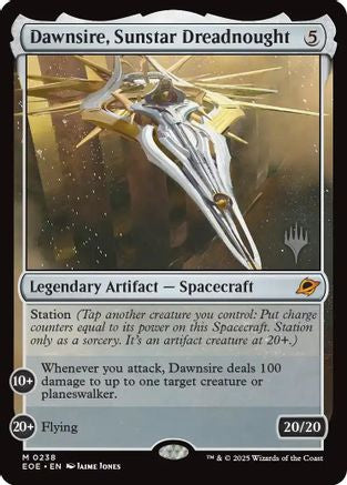 Dawnsire, Sunstar Dreadnought  [Promo Pack: Edge of Eternities]