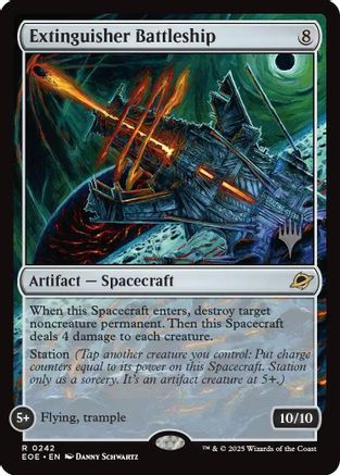 Extinguisher Battleship  [Promo Pack: Edge of Eternities]
