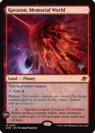Kavaron, Memorial World  [Promo Pack: Edge of Eternities]