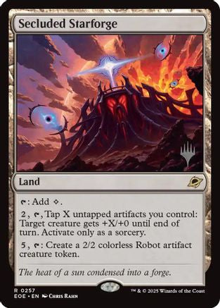 Secluded Starforge  [Promo Pack: Edge of Eternities]