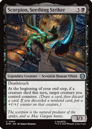 Scorpion, Seething Striker  [Marvel's Spider-Man] Foil
