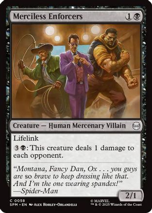 Merciless Enforcers  [Marvel's Spider-Man] Foil