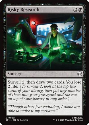 Risky Research  [Marvel's Spider-Man]