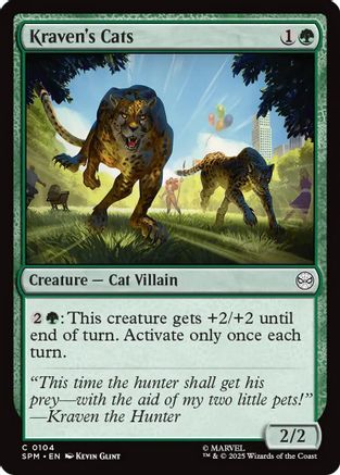 Kraven's Cats  [Marvel's Spider-Man]