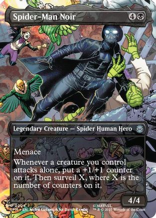 Spider-Man Noir (Borderless)  [Marvel's Spider-Man] Foil