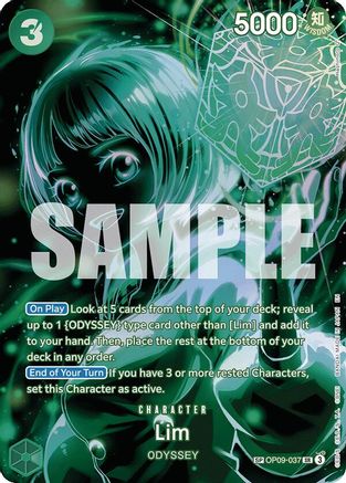Lim (SP) (OP09-037) - [Legacy of the Master] Foil