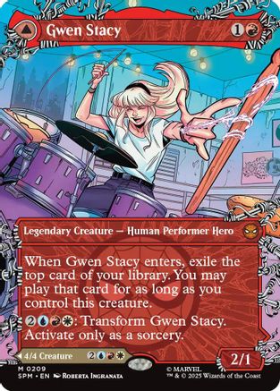 Gwen Stacy (0209) (Borderless)  [Marvel's Spider-Man]