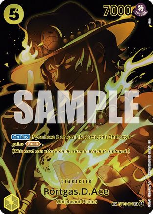 Portgas.D.Ace (SP) (ST13-011) - [Legacy of the Master] Foil