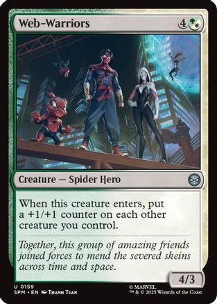 Web-Warriors  [Marvel's Spider-Man]