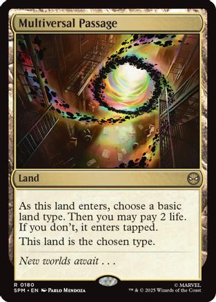 Multiversal Passage  [Marvel's Spider-Man] Foil