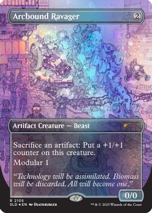 Arcbound Ravager (2105) (Galaxy Foil)  [Secret Lair Drop Series] Foil