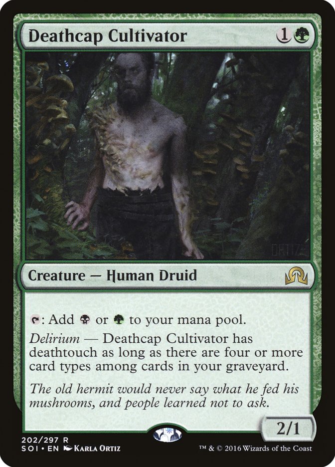 Deathcap Cultivator [Shadows over Innistrad] Foil