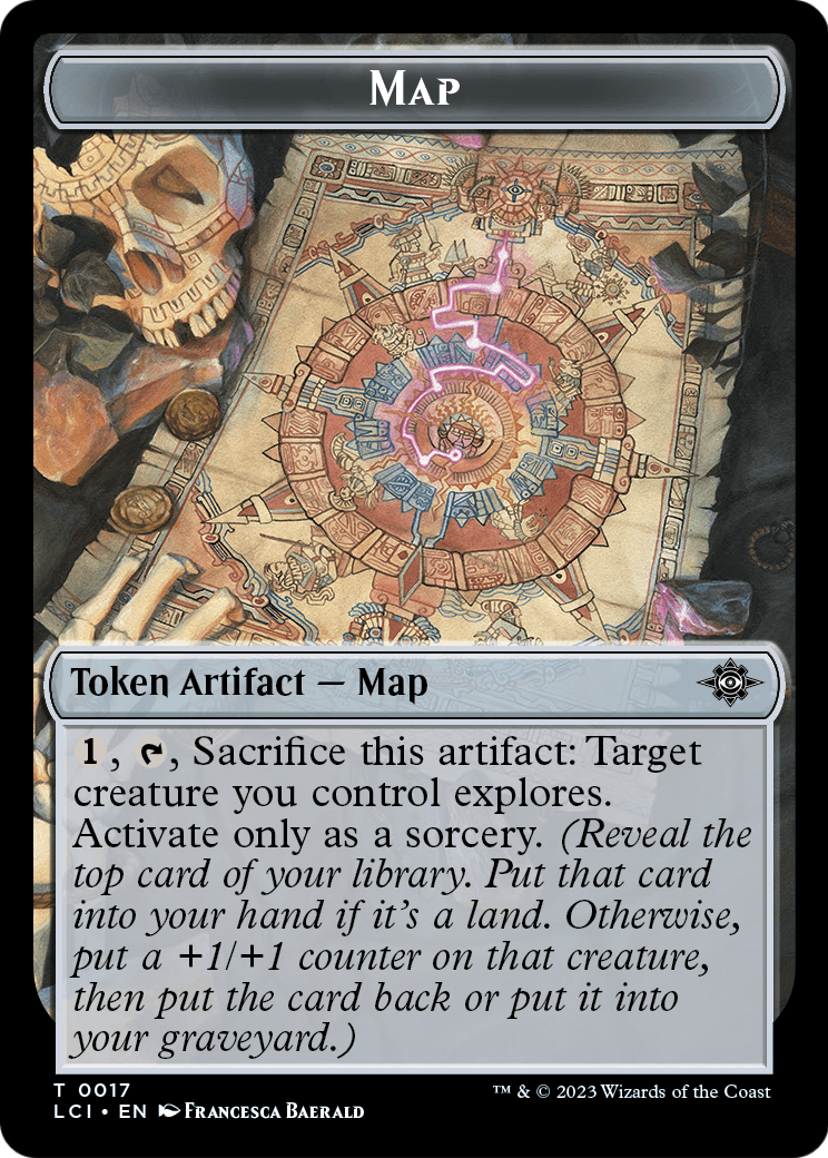 Map  [The Lost Caverns of Ixalan Tokens] Foil