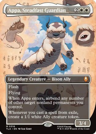Appa, Steadfast Guardian (Borderless)  [Avatar: The Last Airbender]