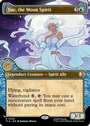 Yue, the Moon Spirit (Showcase)  [Avatar: The Last Airbender] Foil