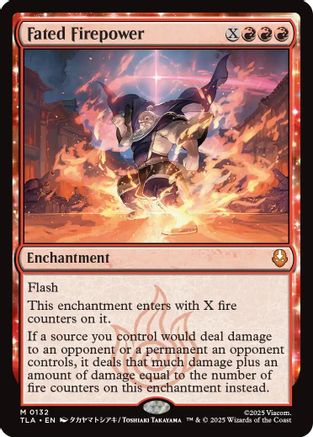Fated Firepower  [Avatar: The Last Airbender]
