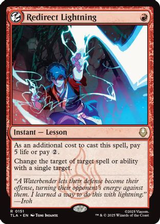 Redirect Lightning  [Avatar: The Last Airbender] Foil