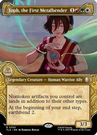 Toph, the First Metalbender (Showcase)  [Avatar: The Last Airbender] Foil