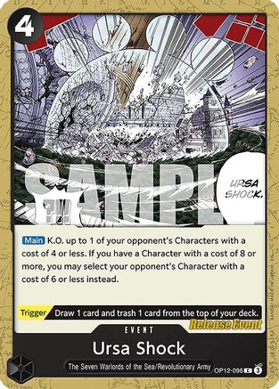 Ursa Shock (OP12-096) - [Legacy of the Master Release Event Cards]