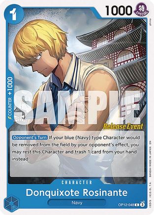 Donquixote Rosinante (048) (OP12-048) - [Legacy of the Master Release Event Cards]