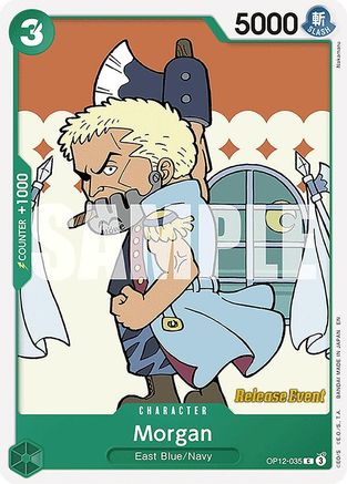 Morgan (OP12-035) - [Legacy of the Master Release Event Cards]