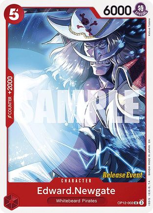 Edward.Newgate (OP12-002) - [Legacy of the Master Release Event Cards]