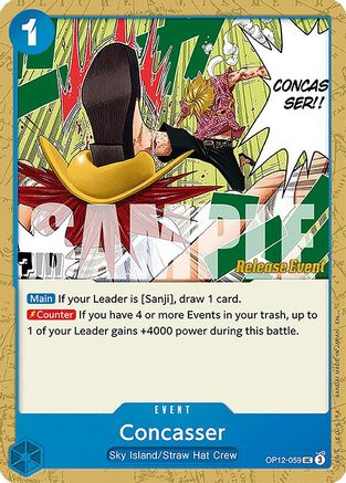 Concasser (OP12-059) - [Legacy of the Master Release Event Cards]