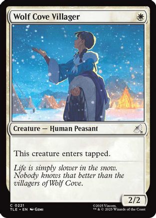 Wolf Cove Villager  [Avatar: The Last Airbender: Eternal-Legal] Foil