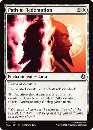 Path to Redemption  [Avatar: The Last Airbender]