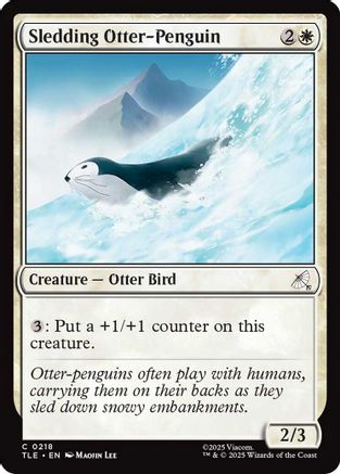 Sledding Otter-Penguin  [Avatar: The Last Airbender: Eternal-Legal]