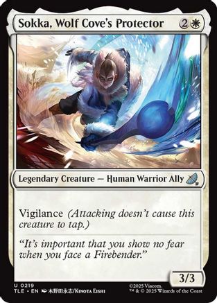 Sokka, Wolf Cove's Protector  [Avatar: The Last Airbender: Eternal-Legal] Foil