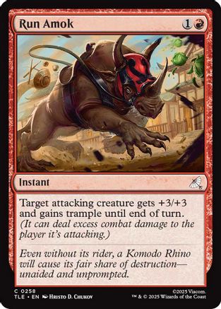 Run Amok  [Avatar: The Last Airbender: Eternal-Legal]