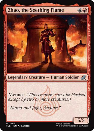 Zhao, the Seething Flame  [Avatar: The Last Airbender: Eternal-Legal]