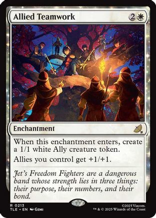 Allied Teamwork  [Avatar: The Last Airbender: Eternal-Legal] Foil