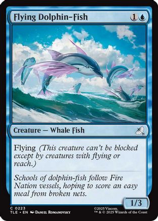 Flying Dolphin-Fish  [Avatar: The Last Airbender: Eternal-Legal] Foil
