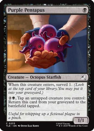 Purple Pentapus  [Avatar: The Last Airbender: Eternal-Legal] Foil