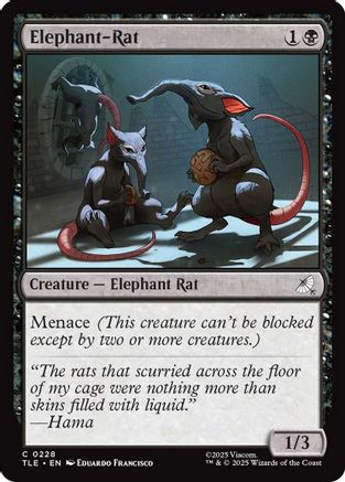 Elephant-Rat  [Avatar: The Last Airbender: Eternal-Legal] Foil