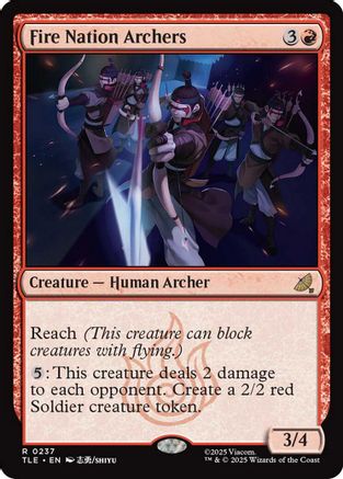 Fire Nation Archers  [Avatar: The Last Airbender: Eternal-Legal]