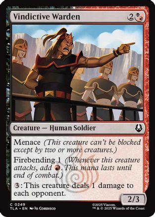 Vindictive Warden  [Avatar: The Last Airbender]