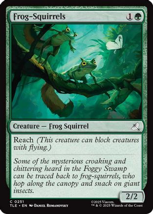 Frog-Squirrels  [Avatar: The Last Airbender: Eternal-Legal] Foil