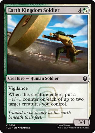 Earth Kingdom Soldier  [Avatar: The Last Airbender: Eternal-Legal]
