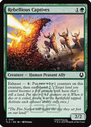 Rebellious Captives  [Avatar: The Last Airbender] Foil